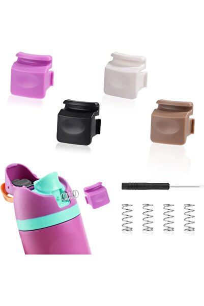 lasuroa 4pcs Replacement Button Compatible with Owala FreeSip 24oz 32oz, BPA-...