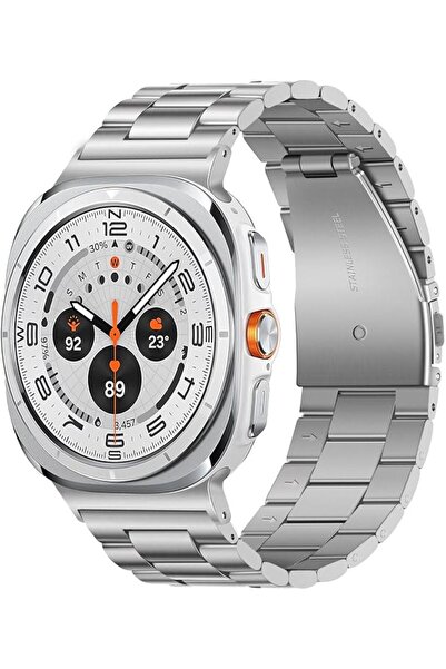 GENERAL Ban Pinnacle Stainless Steel Strap Compatible with Galaxy Watch Ultra...