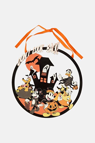 Disney Wooden Hanging Decoration And Friends Plaque, Multicolor