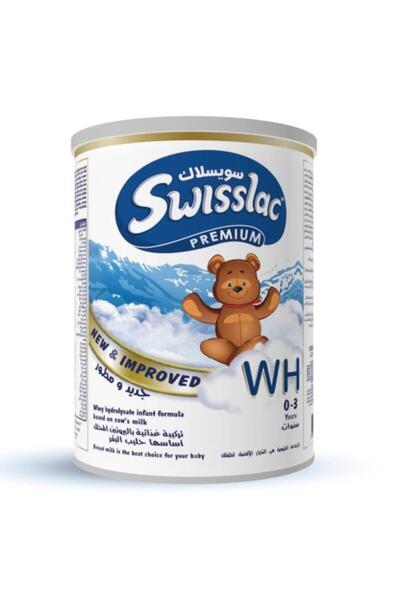 SWISS سويسلاك بريميوم WH تركيبة حليب أطفال للرضع من 0-3 سنوات 400 جرام