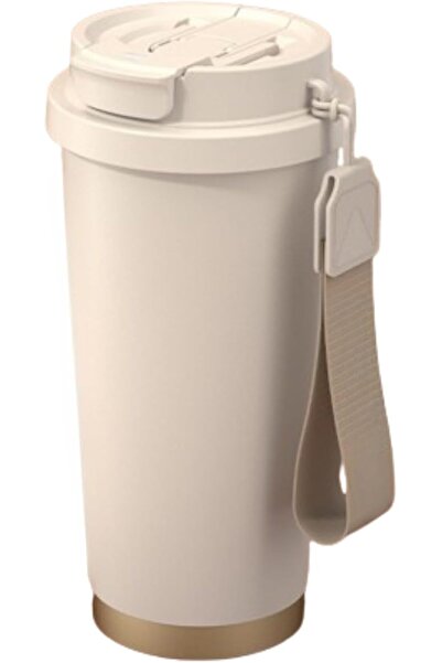 GENERAL Travel Tumbler with Lid and Straw by Nalakal, Stainless Steel, 18.0 o...