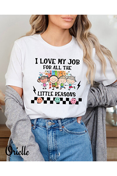 Orielle Tricou Relaxed Fit Little Reasons
