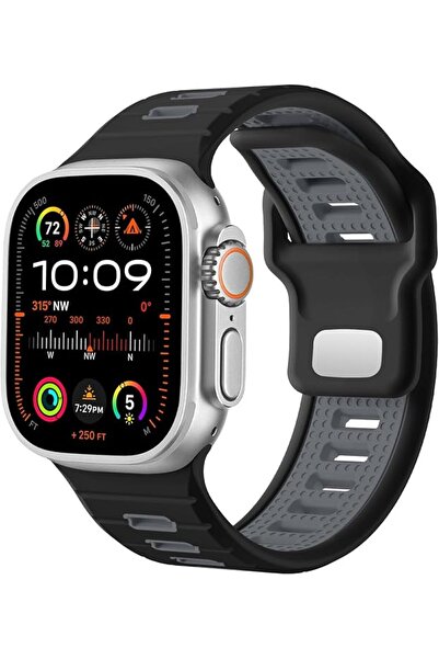 Upeak سوار رياضي رجالي من يو بيك متوافق مع ساعة ابل الترا 2/الترا 49 ملم 45 م...
