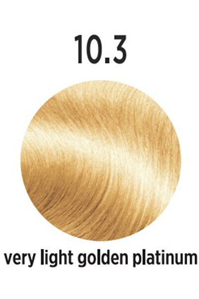 Element Επαγγελματική Βαφή Μαλλιών 10.3, 100 ml, Πολύ Ανοιχτό Χρυσό Πλατινέ