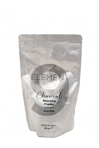 Element Pudră de decolorare cu cărbune, 9 nivele, fără praf, produs profesional, 500 g