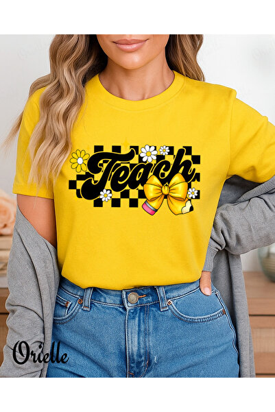 Orielle Tricou Relaxed Fit Cool Teach