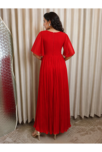 LATENA فستان حوامل ناعم تكسيرات