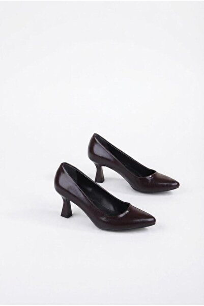 fort 35801 Soft Comfortable 6 cm Heel Height Pointed Toe Women's Shoes