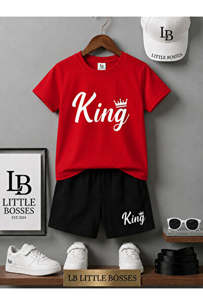 LB little bosses Summer Shorts T-Shirt Unisex (King)