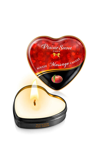 Secret Pleasure Lumânare de masaj cu extract de piersică 35ml