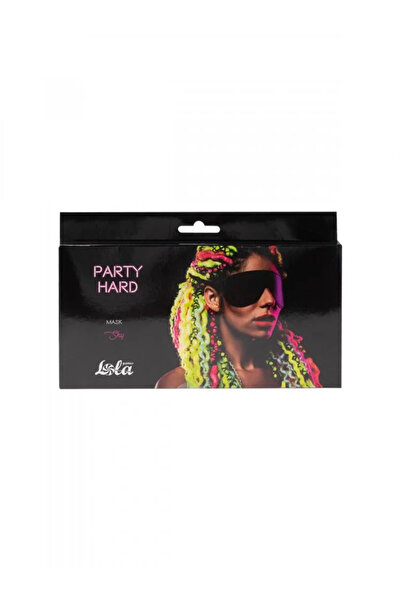 LOLA GAMES Fetish Masks Mask Party Hard Shy Black