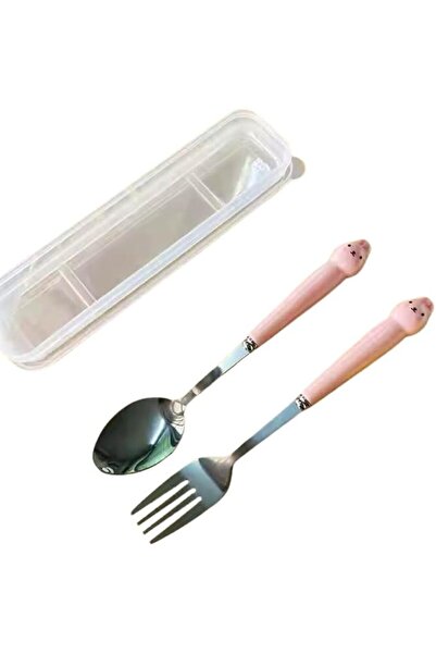 BrainGiggles Bregenzi Bpa-Free Stainless Steel Baby Utensils Set with Case - ...