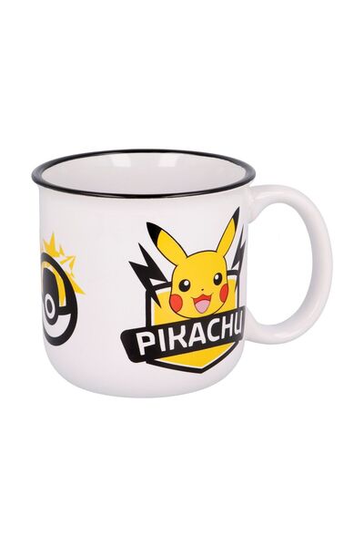 Stor : Pokemon: Pikachu - Ceramic Breakfast Mug in Gift Box (400ml) (00474)