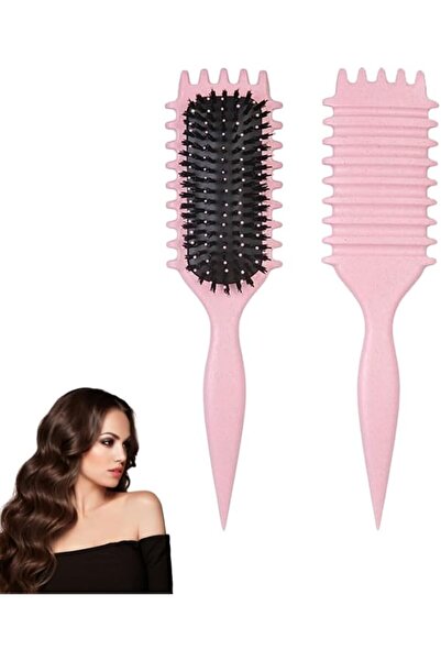 reelegant New Curly Hair Styling Brush - Premium Curly Hair Brush, Detangling...