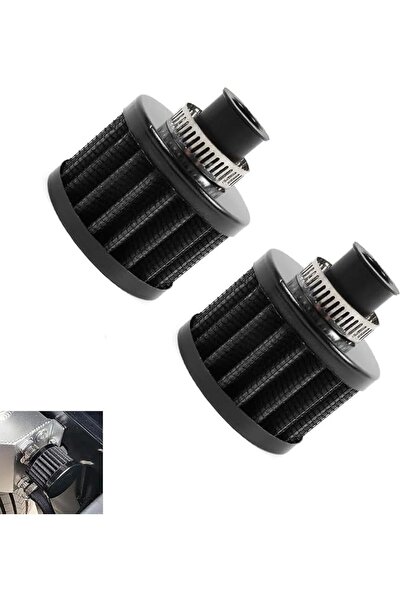 GENERAL 12mm Diameter Ventilation Filter with Adjustable Clamp for Engine Com...