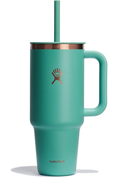 Hydro Flask كوب سفر بسعة 24 اونصة مع مقبض وغطاء وماصة من هايدرو فلاسك، مصنوع ...