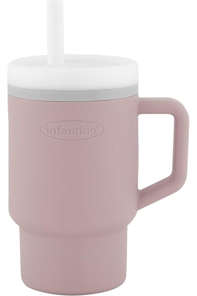 Infantino My First Cup - Small Cup with Leak-Proof Straw and Toddler-Friendly...