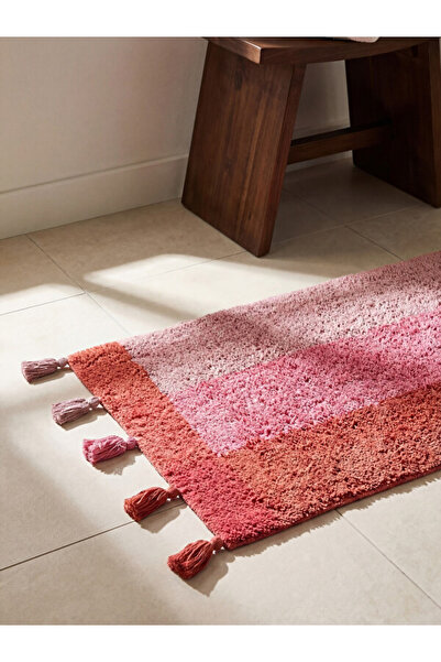 LC Waikiki Esvab • Modern & Distinctive Tasseled Bath Mat 50X80 cm