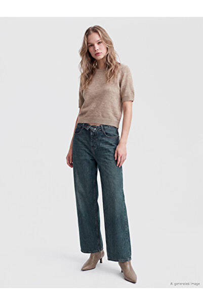 LC Waikiki Esvab • Modern & Distinctive Loose Fit Women's Jean Pants