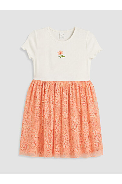 LC Waikiki Zero Roba Collar Lace Girl's Dress from Uzg Store for Style Enthus...