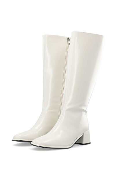 Bianco Heeled boots BIAJOLANDA Knee-High