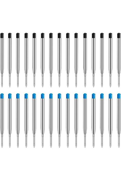 Elunivellassa Pack of 30 1.0mm Medium Point Ballpoint Pens, Smooth Writing, S...