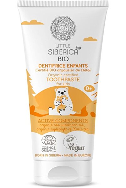Natura Siberica Little Siberica. Organic Certified Toothpaste for Kids, Altai...