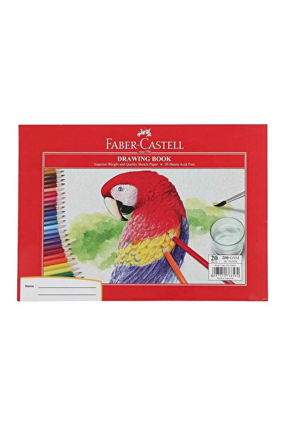 Faber Castell Faber-Castell A4 Drawing Book, 20 Sheet, 1740