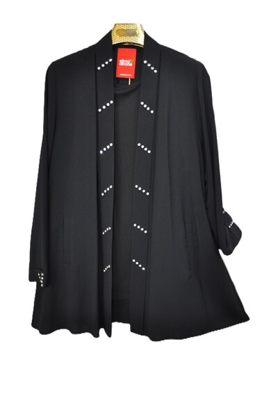elma abone Plus Size Mother's Dress Set with Inner Layer