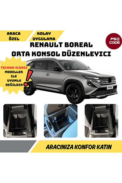 psa code Renault Boreal Kolçak altı organizer-Orta konsol düzenleyıcı-Evoluti...
