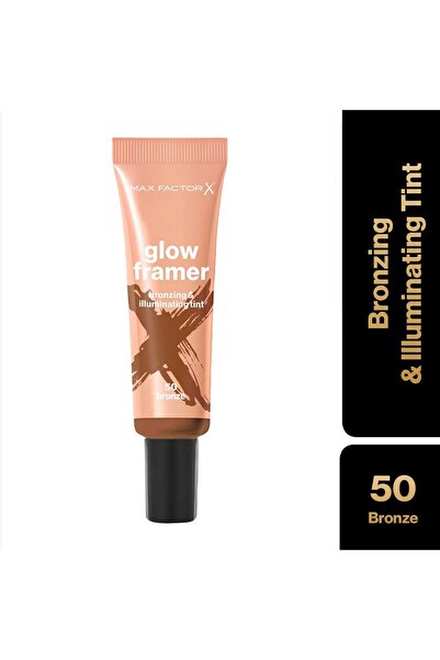 Max Factor Glow Framer Bronzing & Illuminating Tint, 50 Bronze