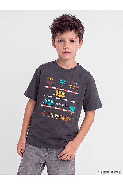 LC Waikiki T-Shirt - Διαφανές - Χαλαρό