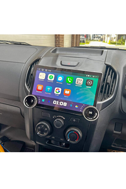 Carplayer شاشة أندرويد لسيارة إيسوزو دي ماكس، طراز دايموند بمقابض مزدوجة، مود...