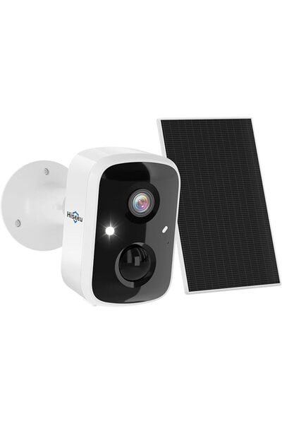 GENERAL Wireless Solar Power Surveillance Cameras Outdoor with Battery 3K 4Mp...