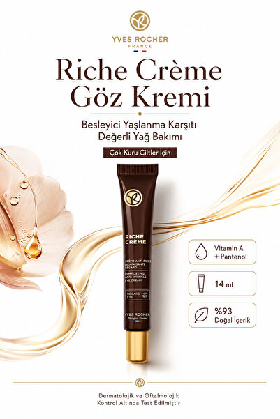 Yves Rocher Anti-Aging Eye Cream 14 ml - 30 Valuable Oils and Vitamin a Repai...