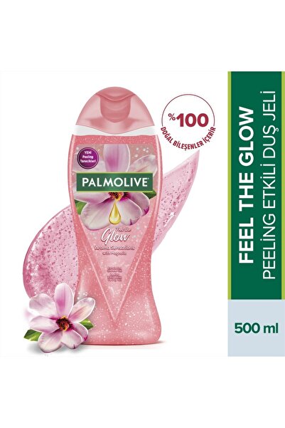 Palmolive Aroma Sensations Feel the Glow Peeling Etkili Banyo ve Duş Jeli 500...