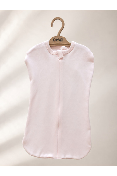 Kidaxi 100% Cotton Zippered Baby Swaddle-Sleeping Bag