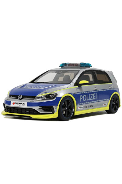 Otto Sigilat- Volkswagen Golf VII R OETTINGER Politie- Scara 1:18-