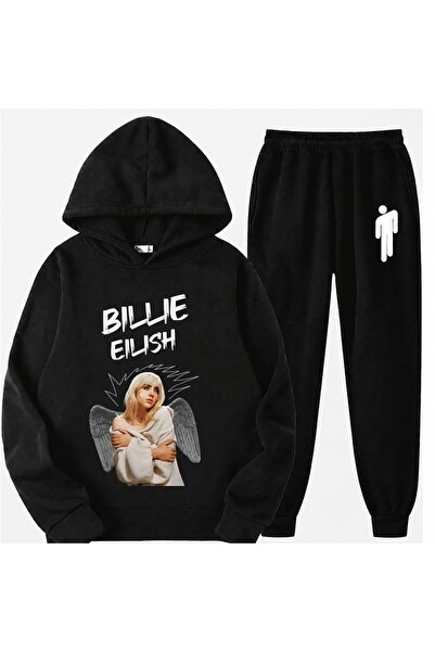 SVART WEAR Trening pentru copii cu imprimeu Billie Eilish, 100% bumbac
