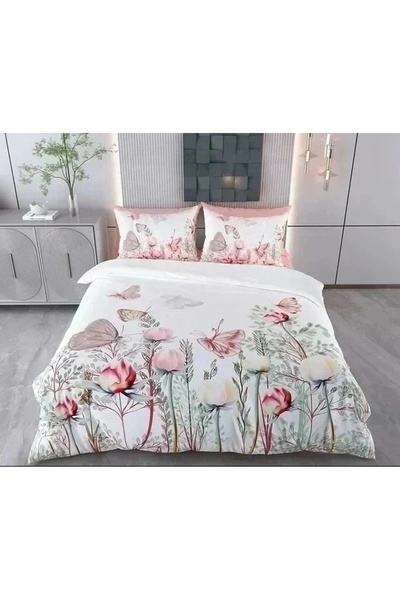 OEM Set de fețe de pernă + față de pernă, 70% bumbac/30% poliester, 135x200 c...