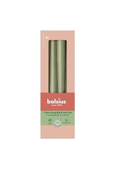 Bolsius Set 2 x Lumanari Conice, Bolsius, Verde, Parfum Masline