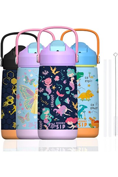 GENERAL Oshenice Luxury Stainless Steel Mermaid Water Bottle for Girls 414ml ...