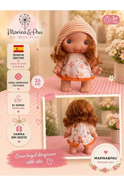 MARINA & PAU 26 cm PAU BASIC Martha Oyuncak Bebek | İspanyol Bebek