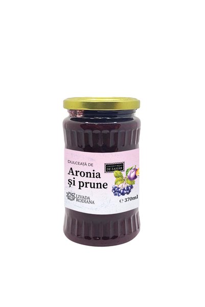 Livada Rodiana DULCEATA DE ARONIA SI PRUNE 370 ml