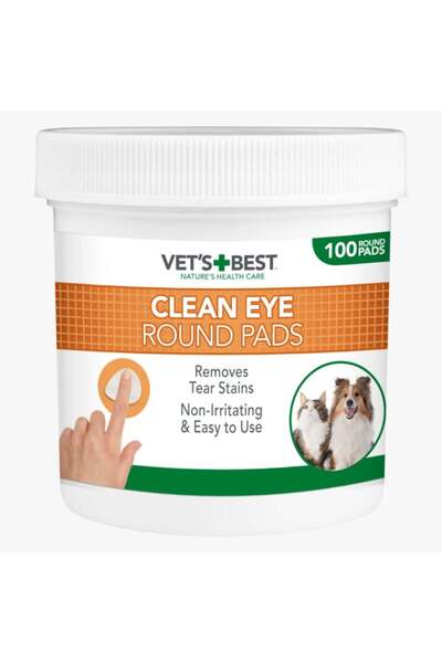 Vet's Best - Degetar pentru igiena ochilor, 100 Buc