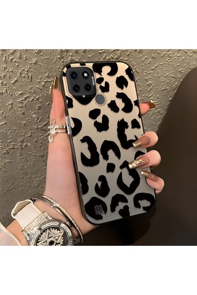 CHICASELUX حافظة هاتف من السيليكون متوافقة مع Realme C25Y/C21Y، مطبوعة بنقشة ...