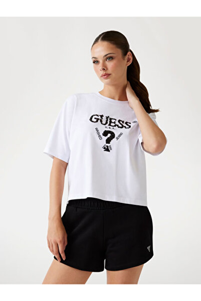 Guess Aurélie Women's Active Boxy Fit T-Shirt