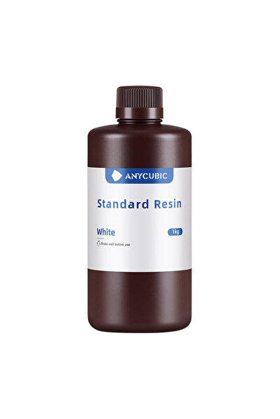 Anycubic Rășină standard pentru imprimante 3D, 1 kg, Albă