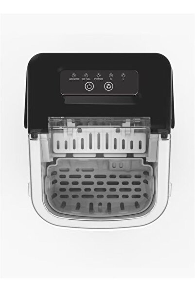 REFURA صانع ثلج للوضع على سطح الطاولة، 9 مكعبات جاهزة في 6 دقائق، 12 كجم في 2...