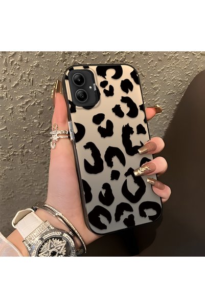 CHICASELUX حافظة هاتف سيليكون متوافقة مع سامسونج جالاكسي A05، مطبوعة بنقشة ال...